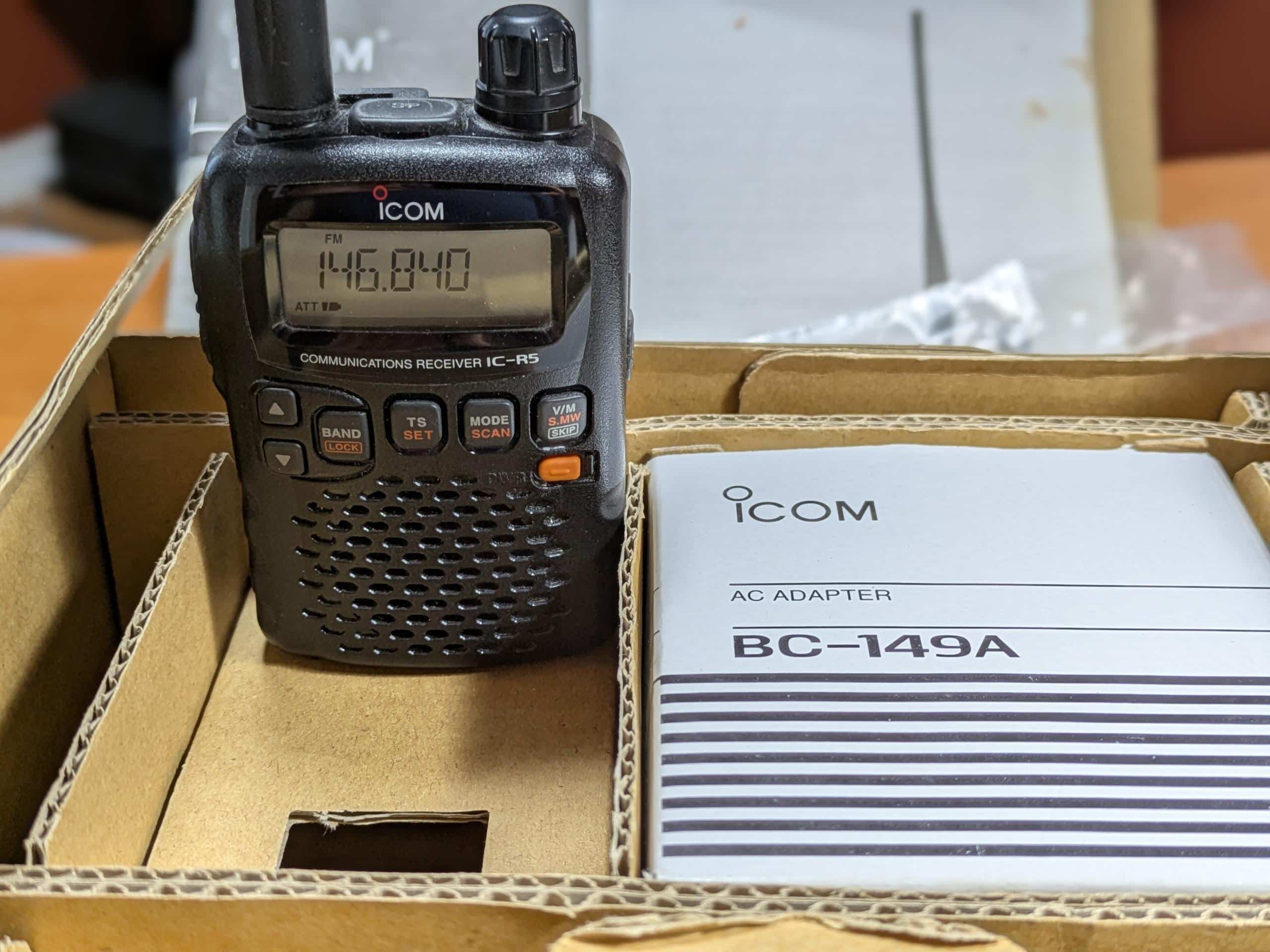 Icom IC-5R Communications Receiver