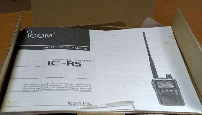 Icom IC-5R Communications Receiver