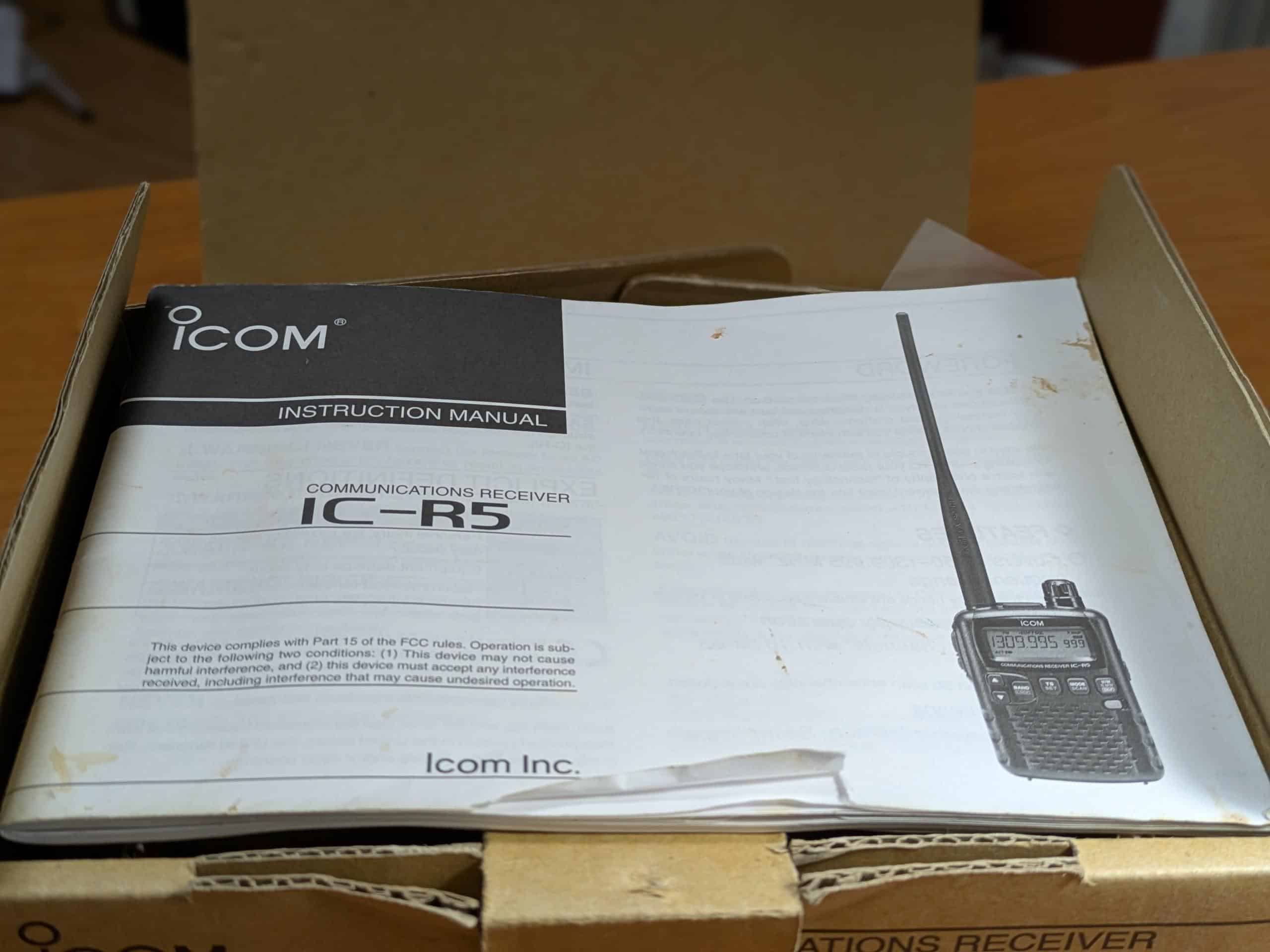 Icom IC-5R Communications Receiver