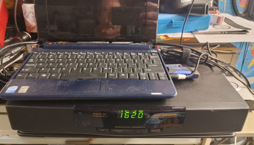 talking house AM broadcast band transmitter (low power) TH5.0