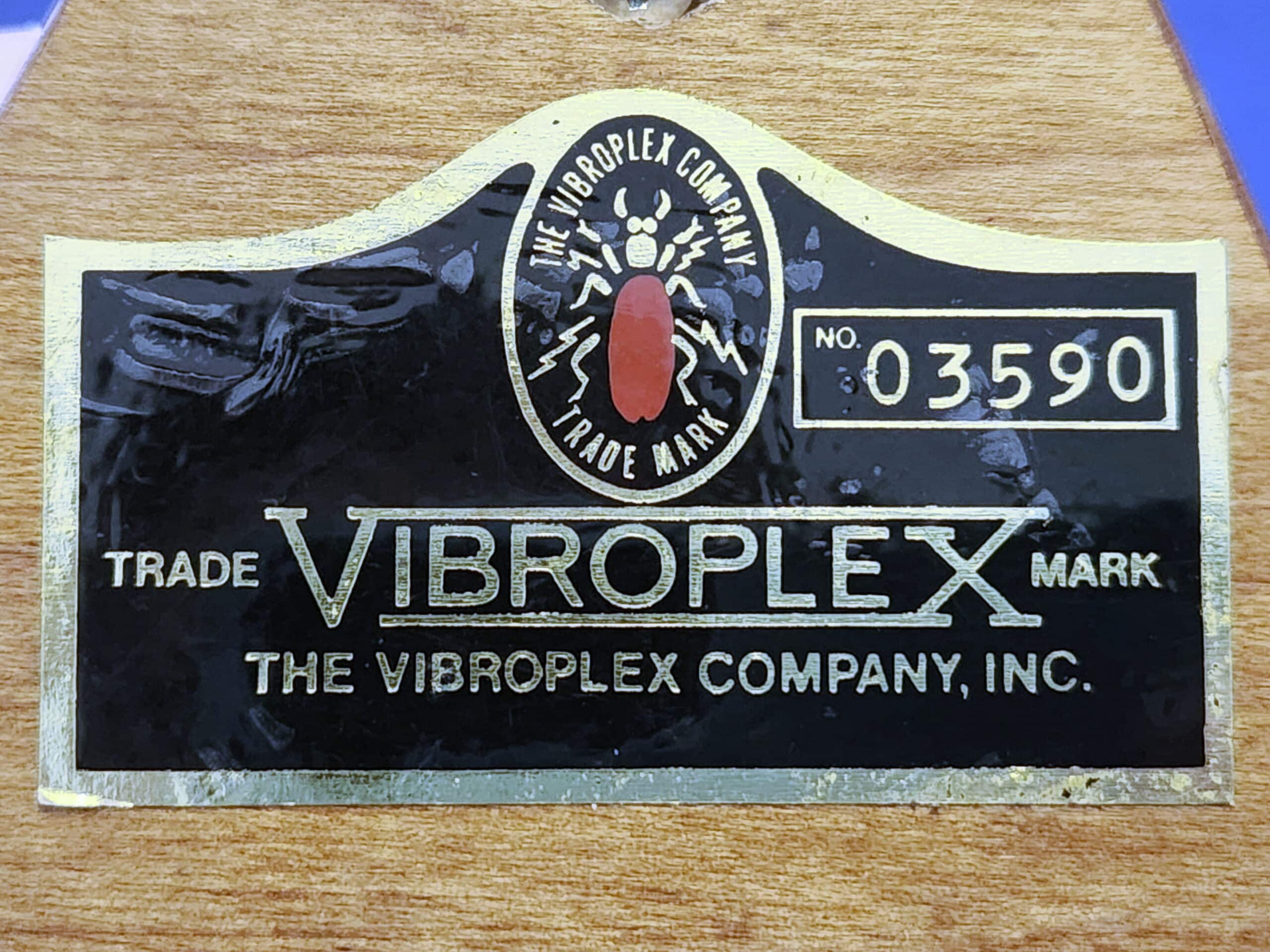 Vibroplex EK-1 (Brass Racer) Keyer