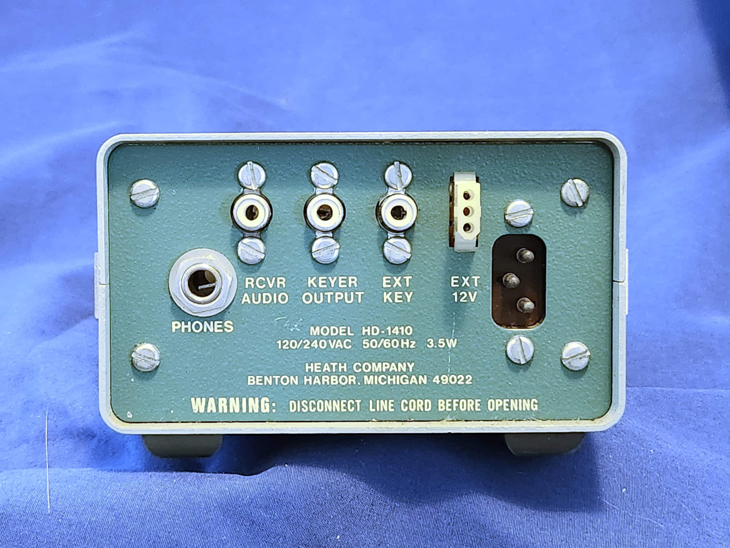 Heathkit HD-1410 Electronic Keyer