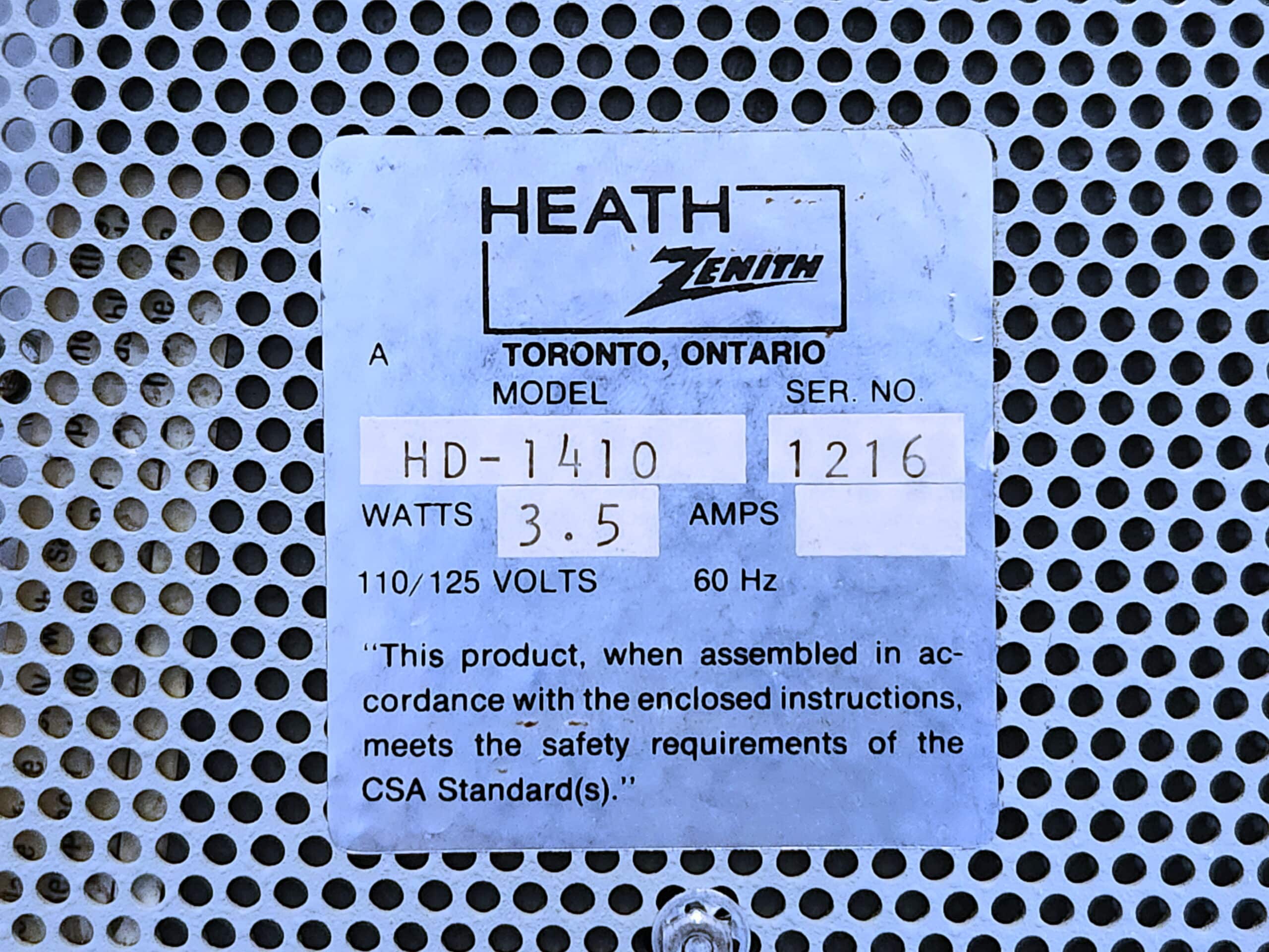 Heathkit HD-1410 Electronic Keyer