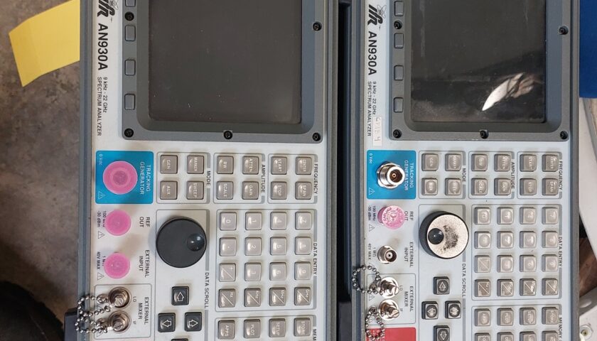2(two) IFR/Marconi Spectrum Analyzers for repair or parts