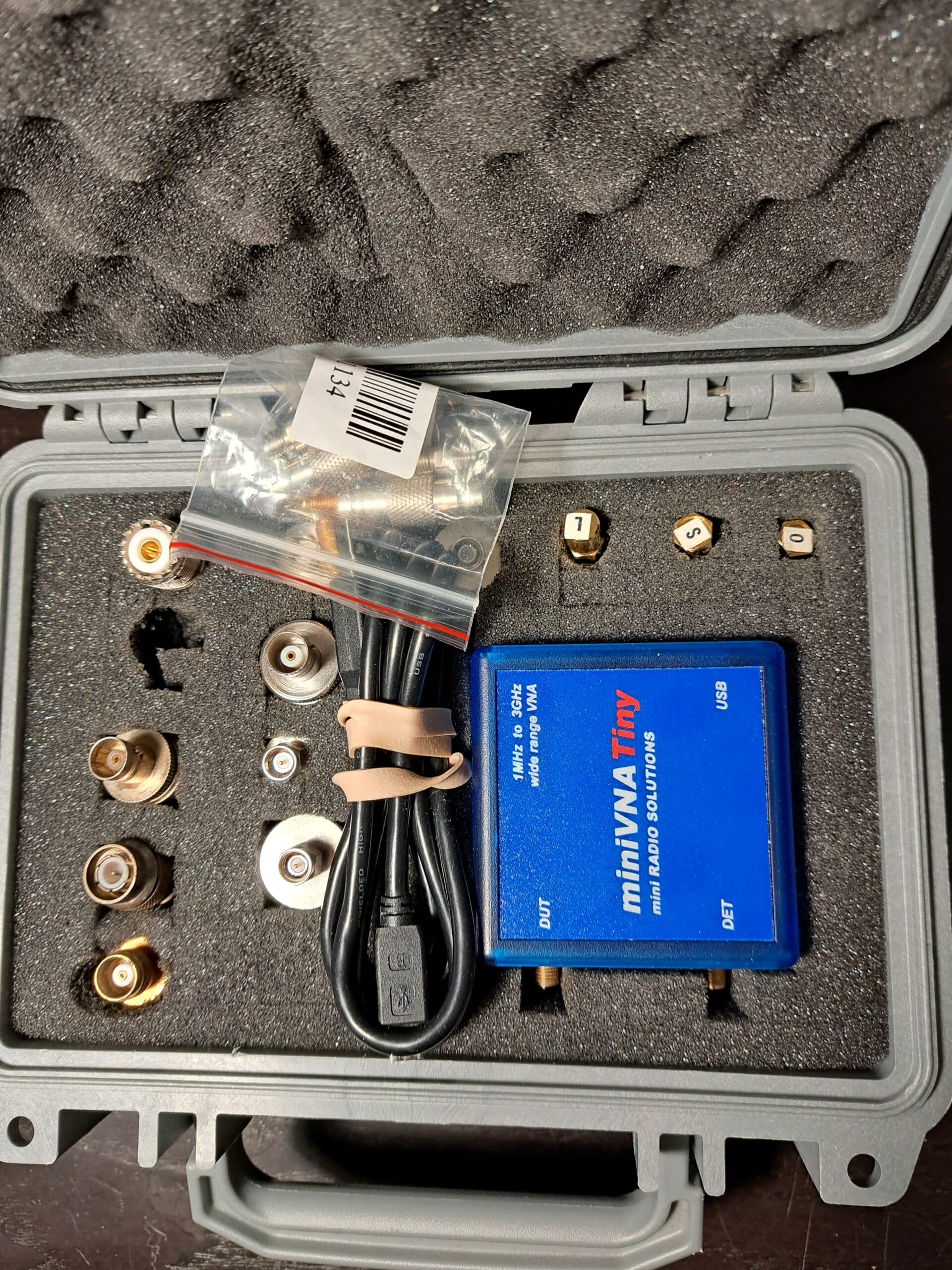 WIMO miniVNA Tiny RF Vector Network Analyzer (1MHz – 3 GHz