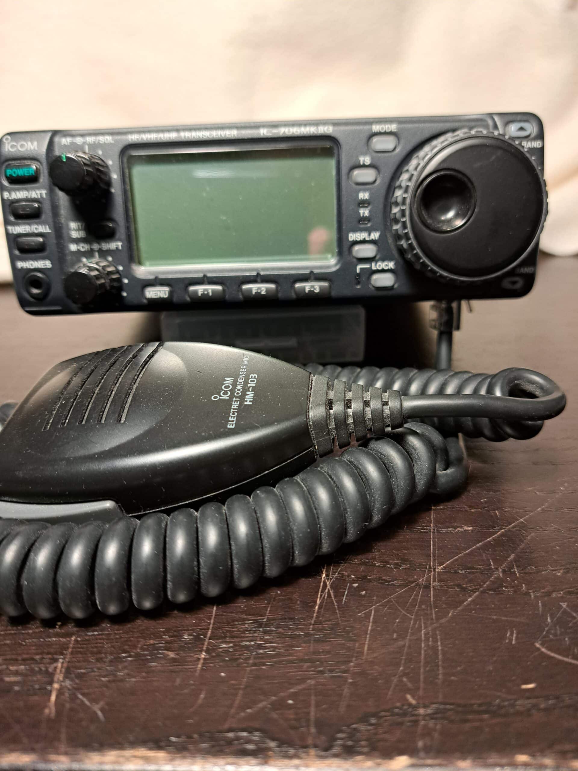 Icom IC706MKIIG HF/VHF/UHF Transceiver