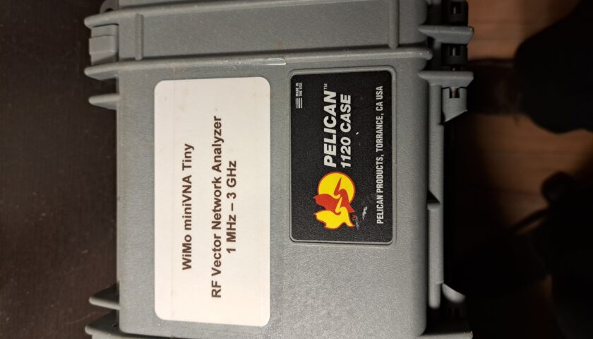 WIMO miniVNA Tiny RF Vector Network Analyzer (1MHz – 3 GHz