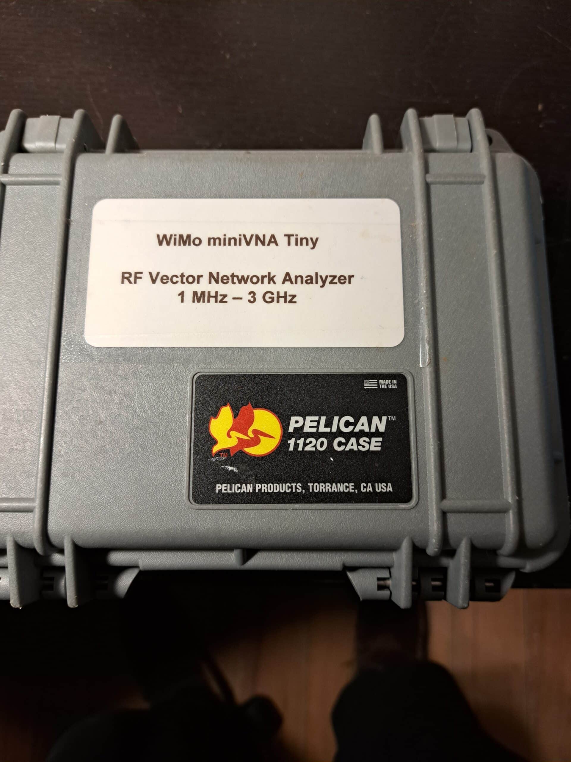 WIMO miniVNA Tiny RF Vector Network Analyzer (1MHz – 3 GHz