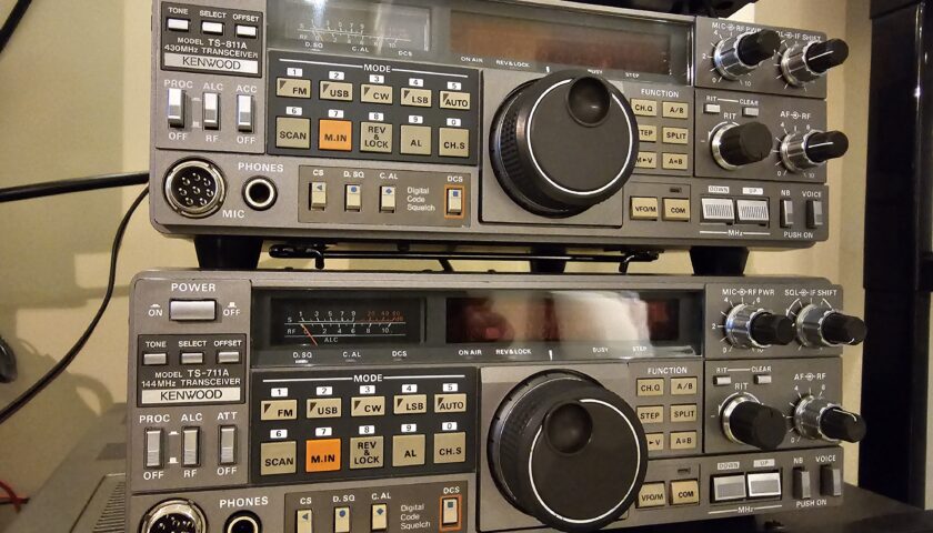 Kenwood Transceivers – TS-440S, TS-711A, TS-811A