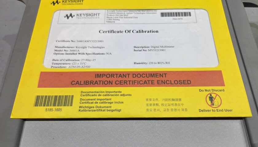 Keysight 34461A 6.5 digit bench DMM