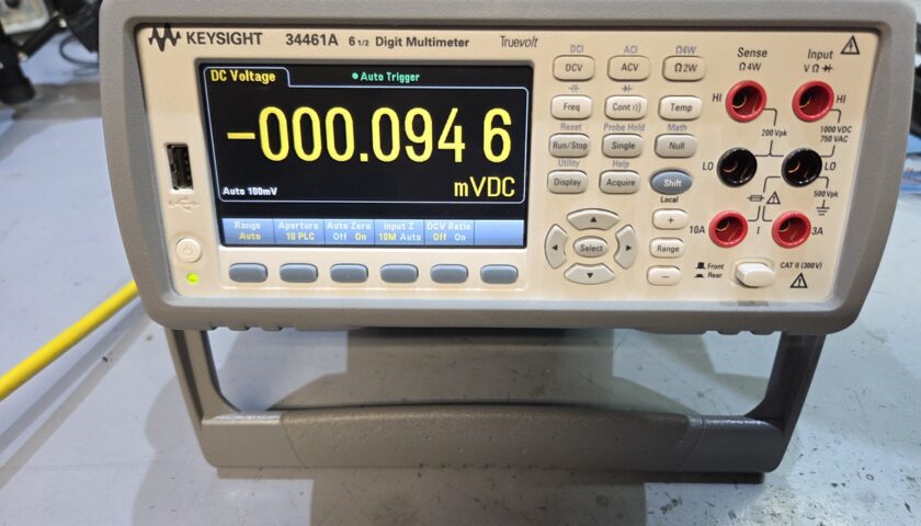 Keysight 34461A 6.5 digit bench DMM