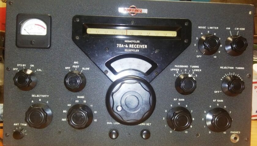 Collins 75A-4 AM-CW-SSB Ham Radio Receiver