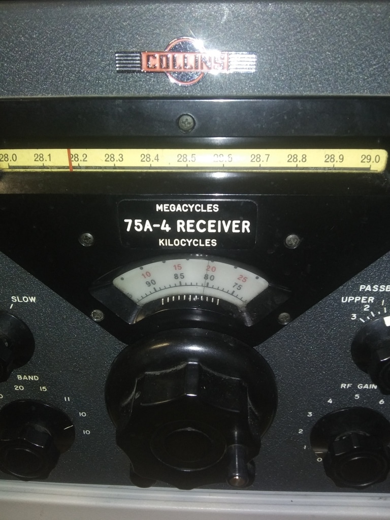 Collins 75A-4 AM-CW-SSB Ham Radio Receiver