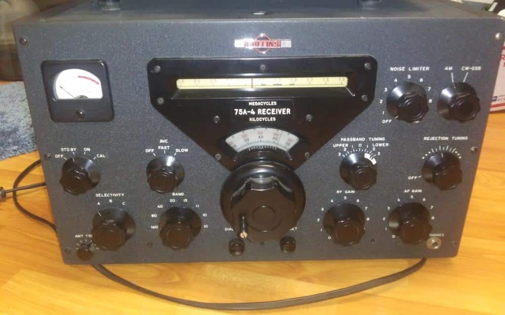 Collins 75A-4 AM-CW-SSB Ham Radio Receiver
