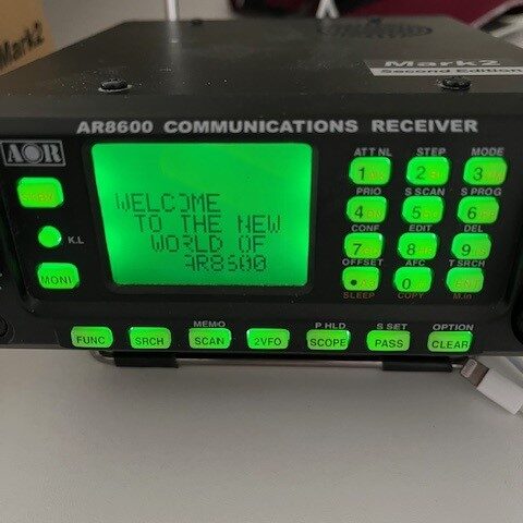 AOR AR8600 Mk II Communications Receiver