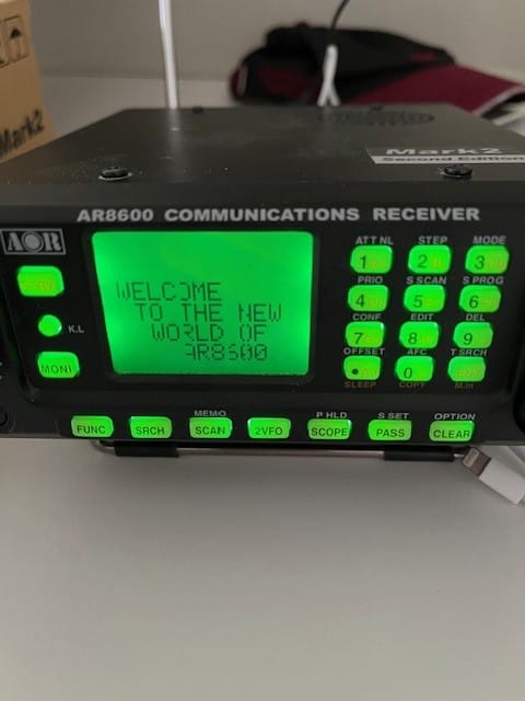 AOR AR8600 Mk II Communications Receiver