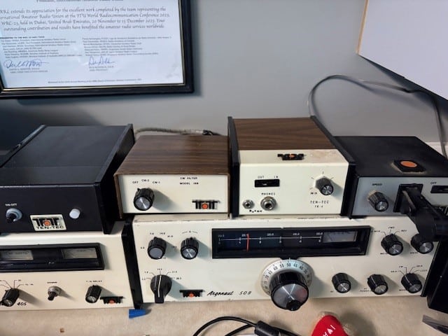 Classic Ten-Tec Argonaut 509 QRP Station