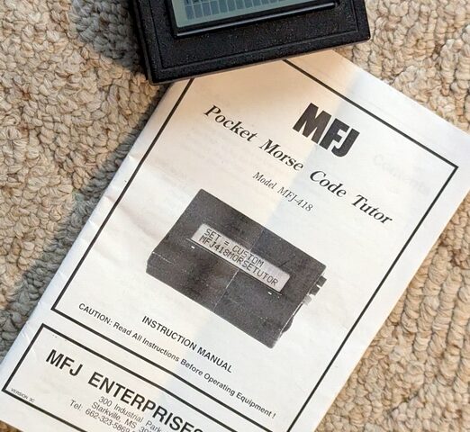 MFJ-418 Pocket Morse Code Tutor