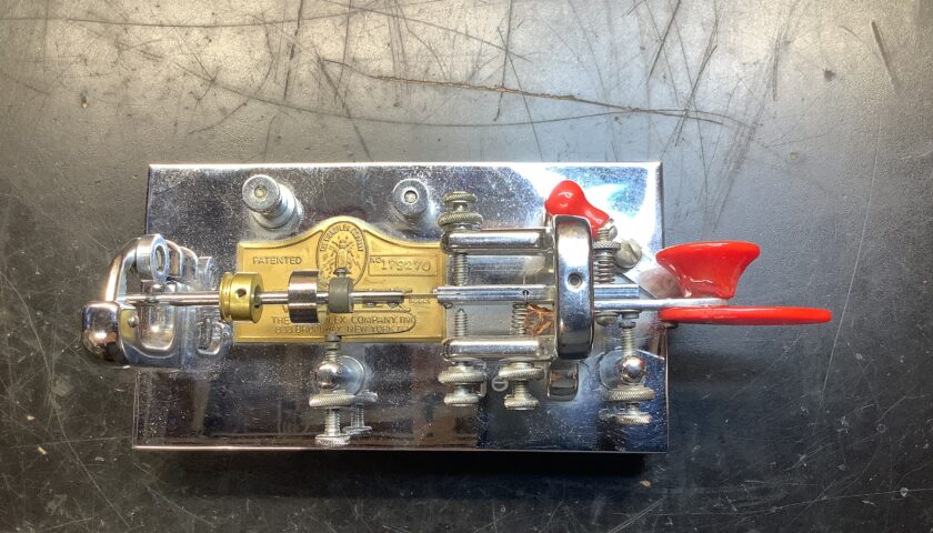 Vibroplex Key Chrome Base 1953
