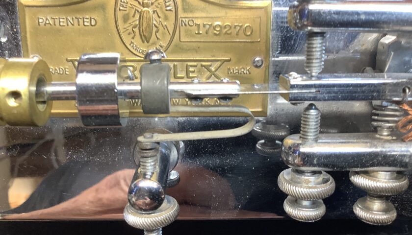 Vibroplex Key Chrome Base 1953