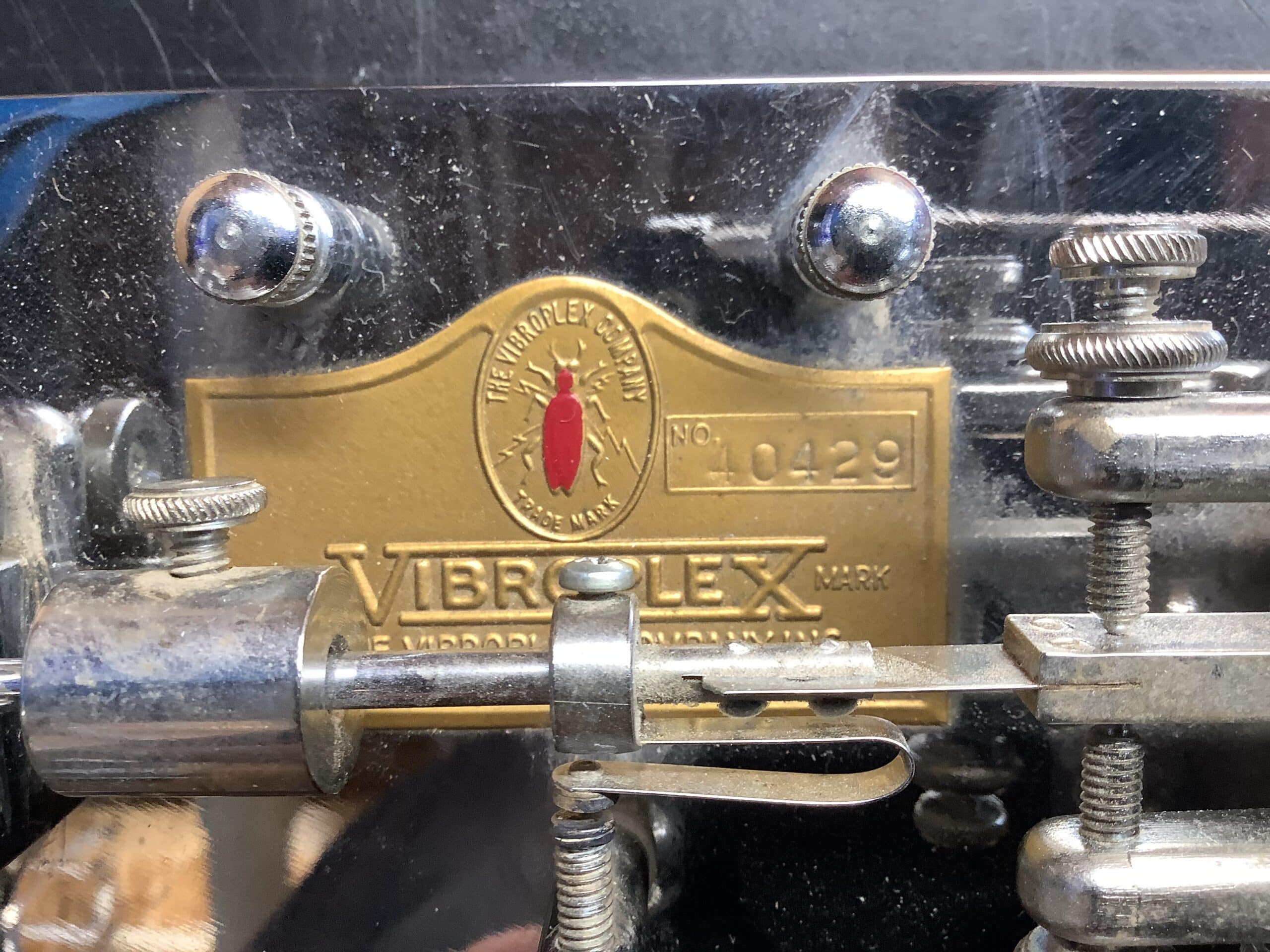 Vibroplex Key Chrome Date?