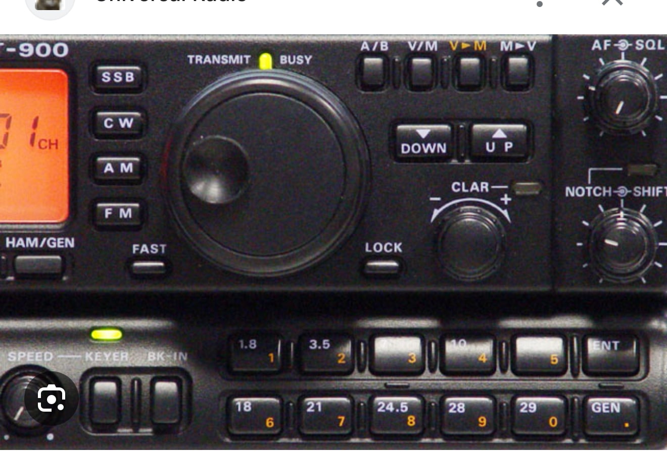 YAESU FT 900 All Mode Compact HF Radio