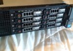 Dell PowerEdge R710 2U Server, Cisco Catalyst 3750G Managed Switch, Rack, Rails, Monitor, Keyboard, CAT5 cables…..