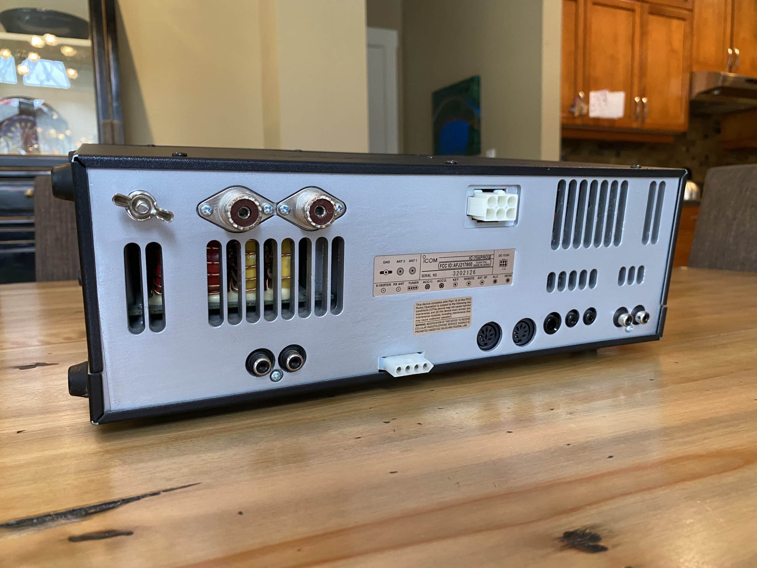 IC-756 Pro 3 with PS, Speaker and Mic