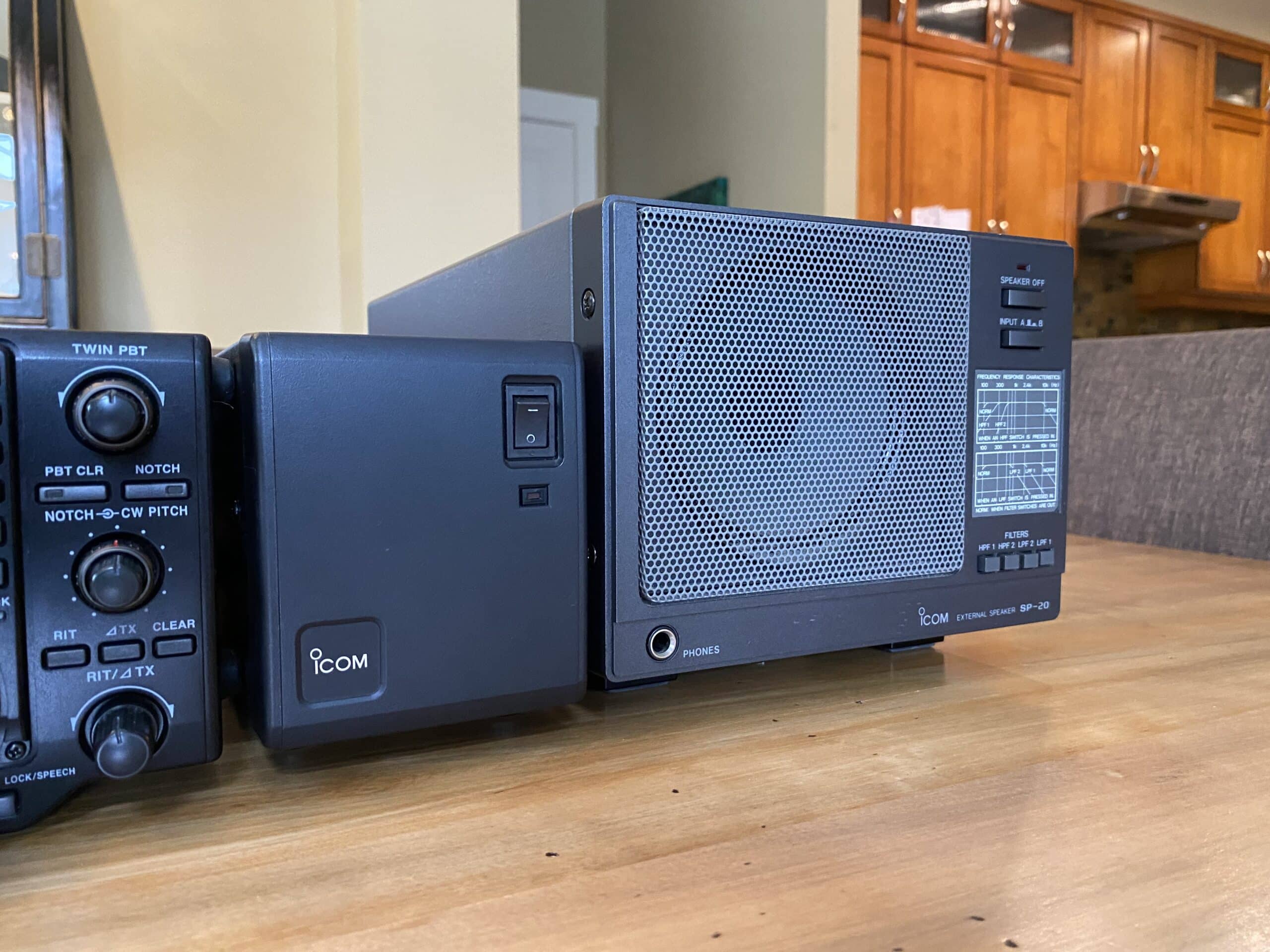 IC-756 Pro 3 with PS, Speaker and Mic