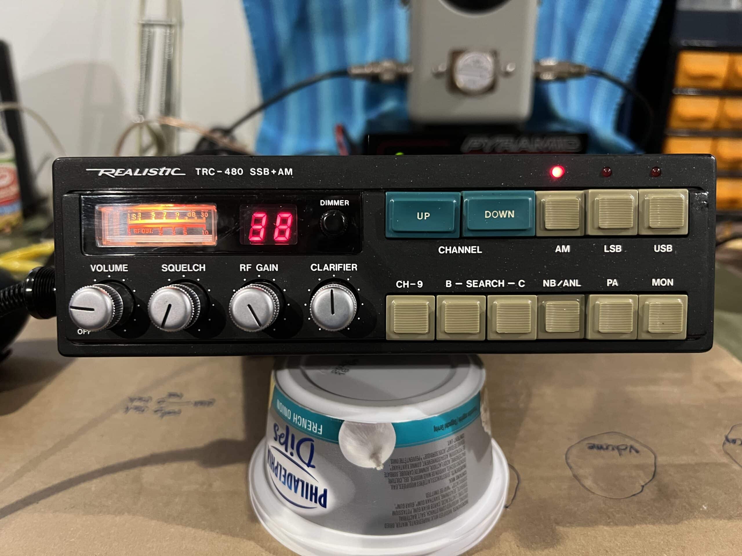 RARE 1979 REALISTIC TRC-480 AM/SSB 40 CHANNEL CB RADIO
