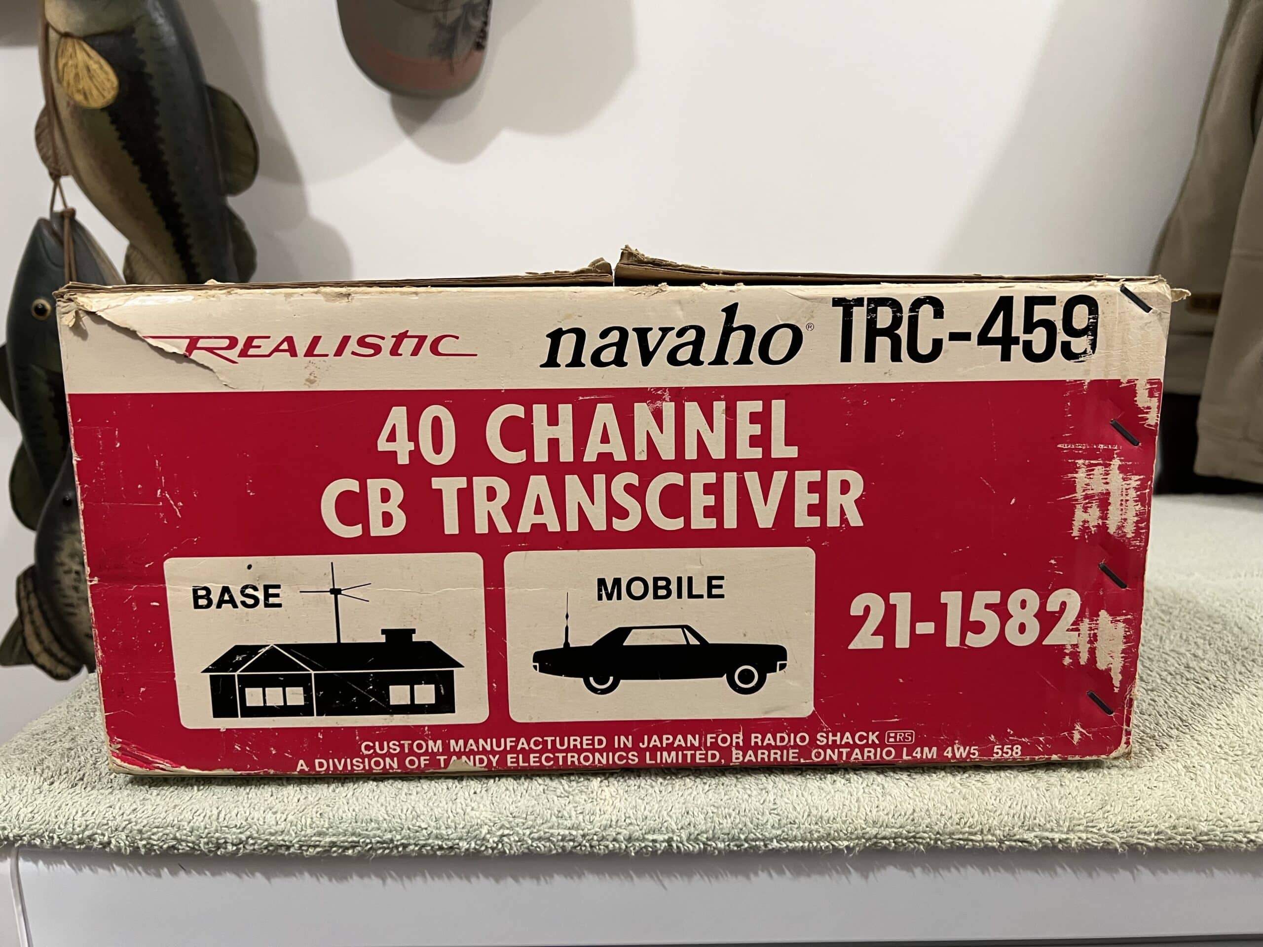 RARE 1979 REALISTIC TRC-459 AM/SSB 40 CHANNEL CB RADIO