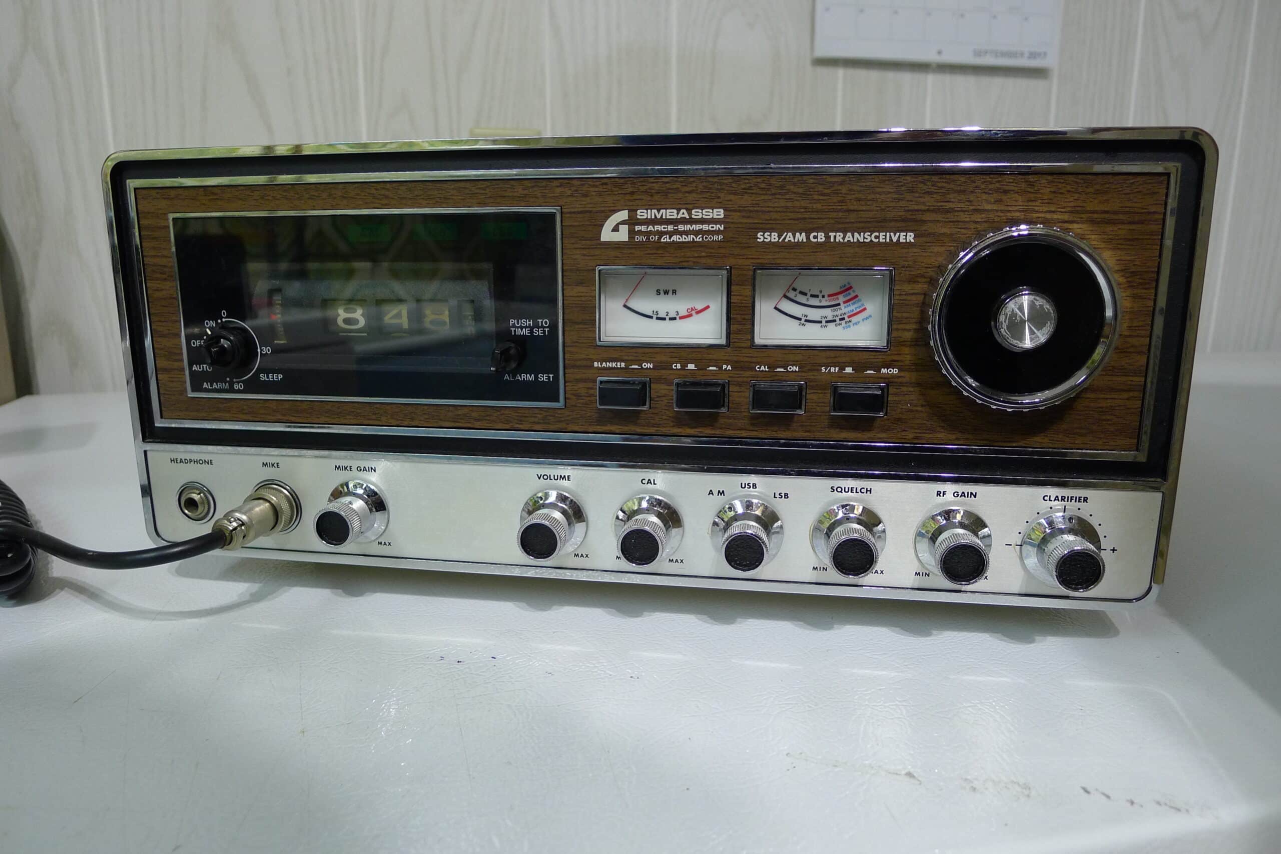 Pearce Simpson Simba CB radio with microphone