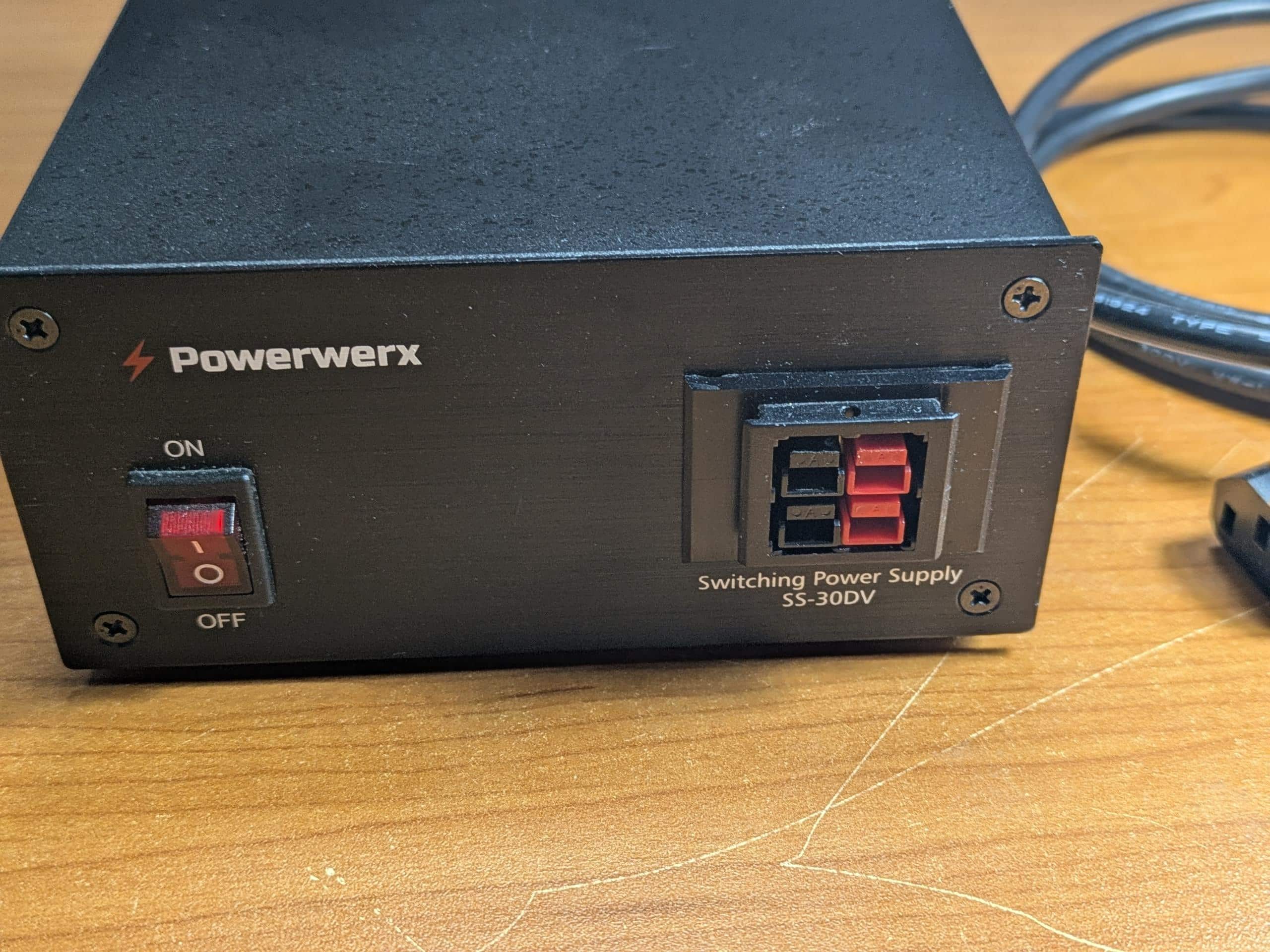 Powerwerx SS-30DV Switching Power Supply