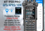 Radtel RT-950 PRO – UHF – VHF – 10M and more!