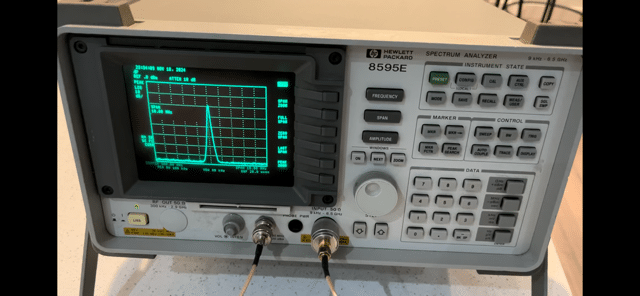 HP8595E Spectrum Analyzer 9Khz -6.5 Ghz
