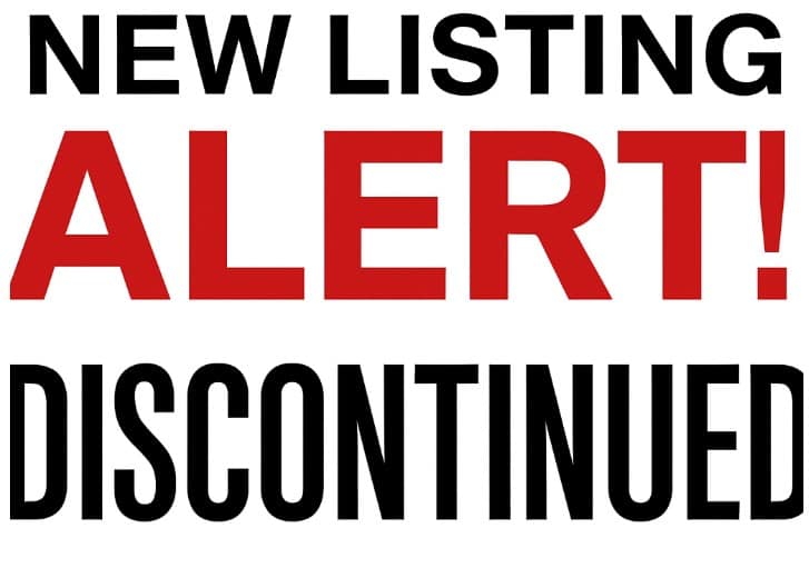 Notice: New Listing Alert Service Discontinued