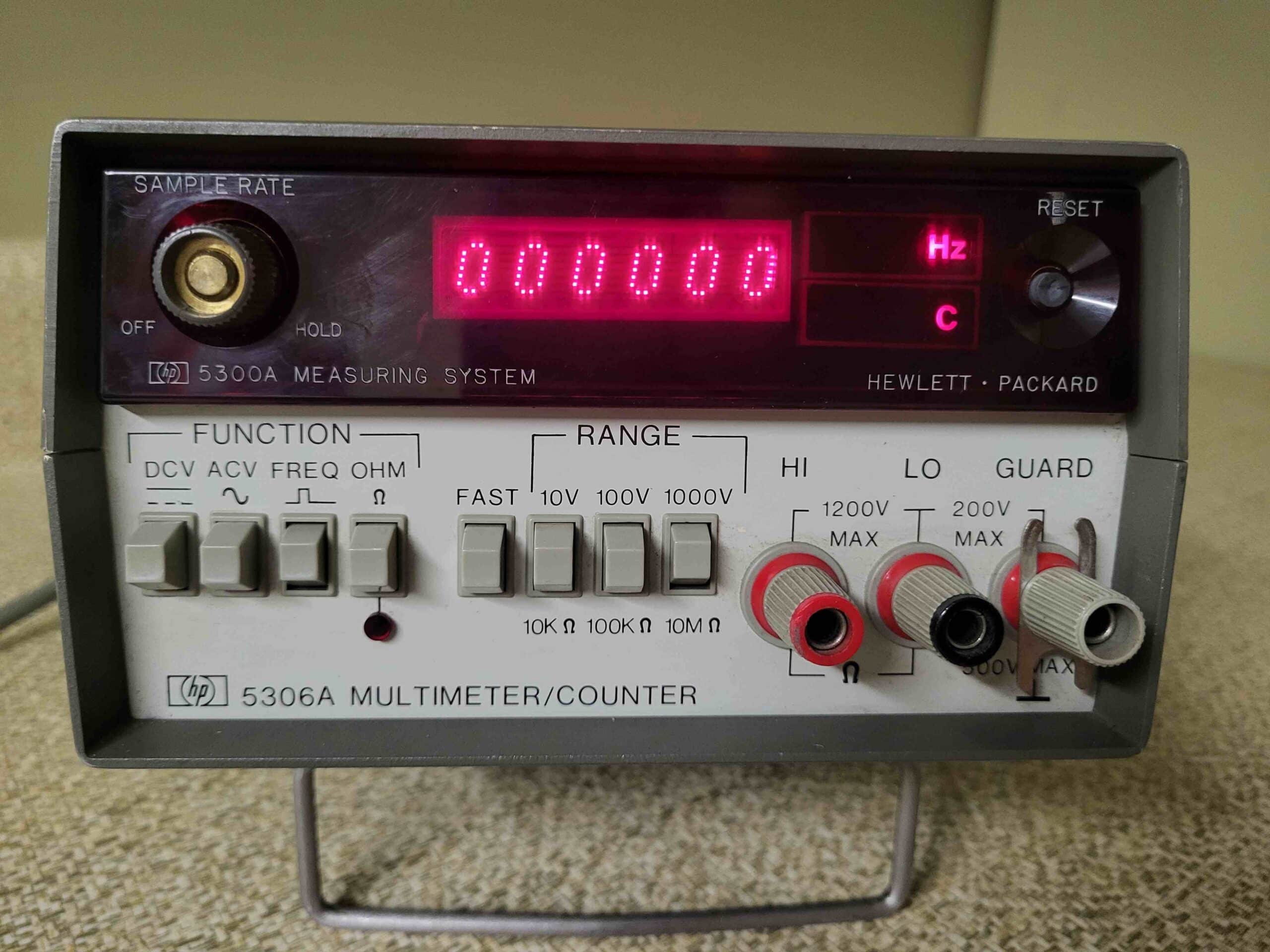 HEWLETT – PACKARD Model HP5306A Multimeter/Counter