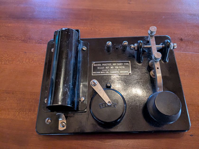 WW2 Wilson code practice buzzer