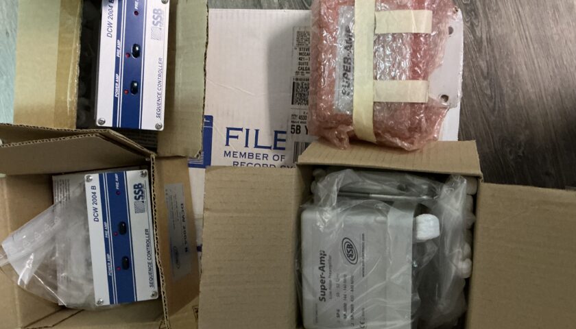 New and Used SSB Electronic VHF/UHF Sequencers and Pre-Amps