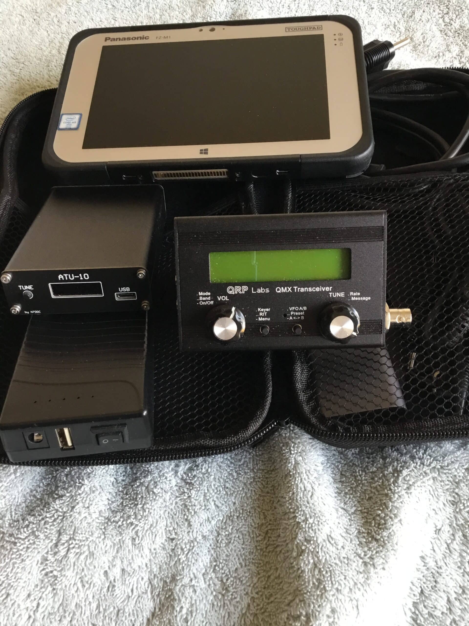 QRP Labs QMX Mini with Panasonic Toughpad ** Reduced Price**