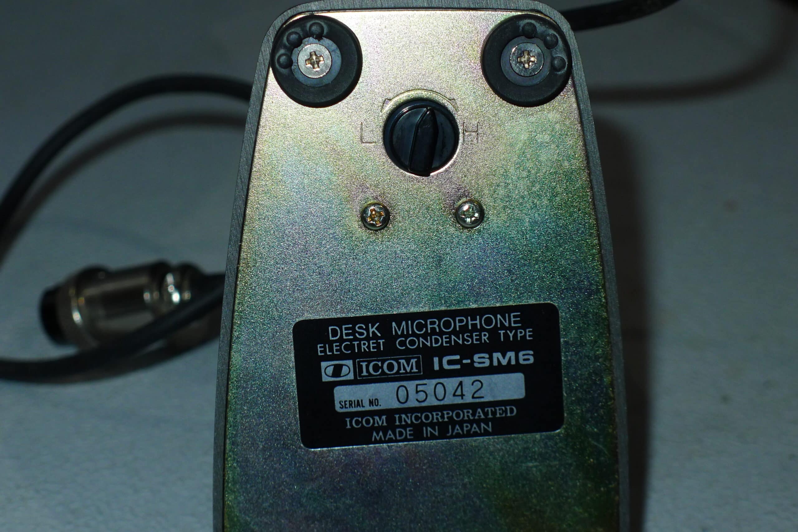 ICOM IC-SM6 MICROPHONE – PRICE DROP