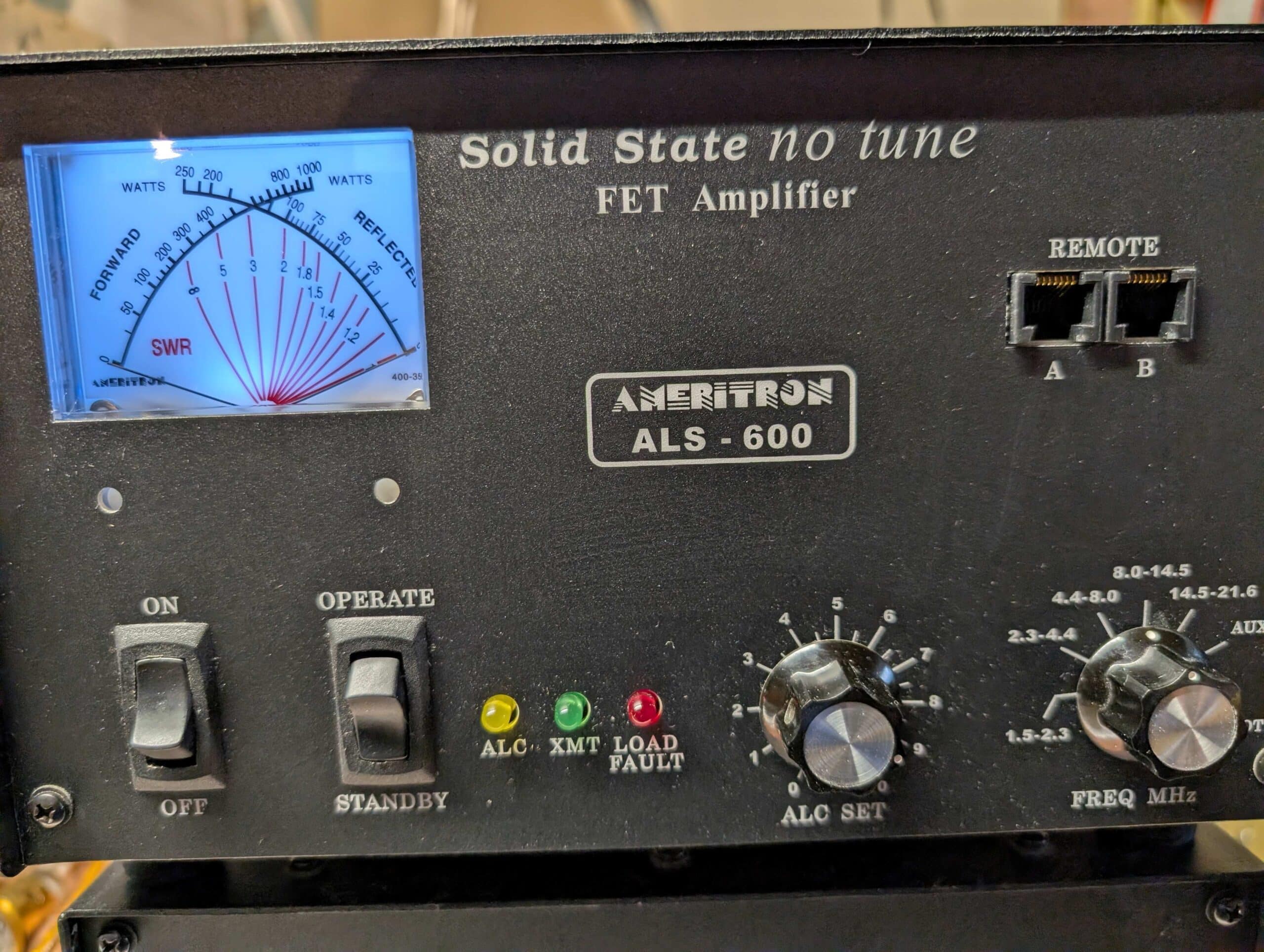 Ameritron ALS-600 Solid State HF Linear Amplifier