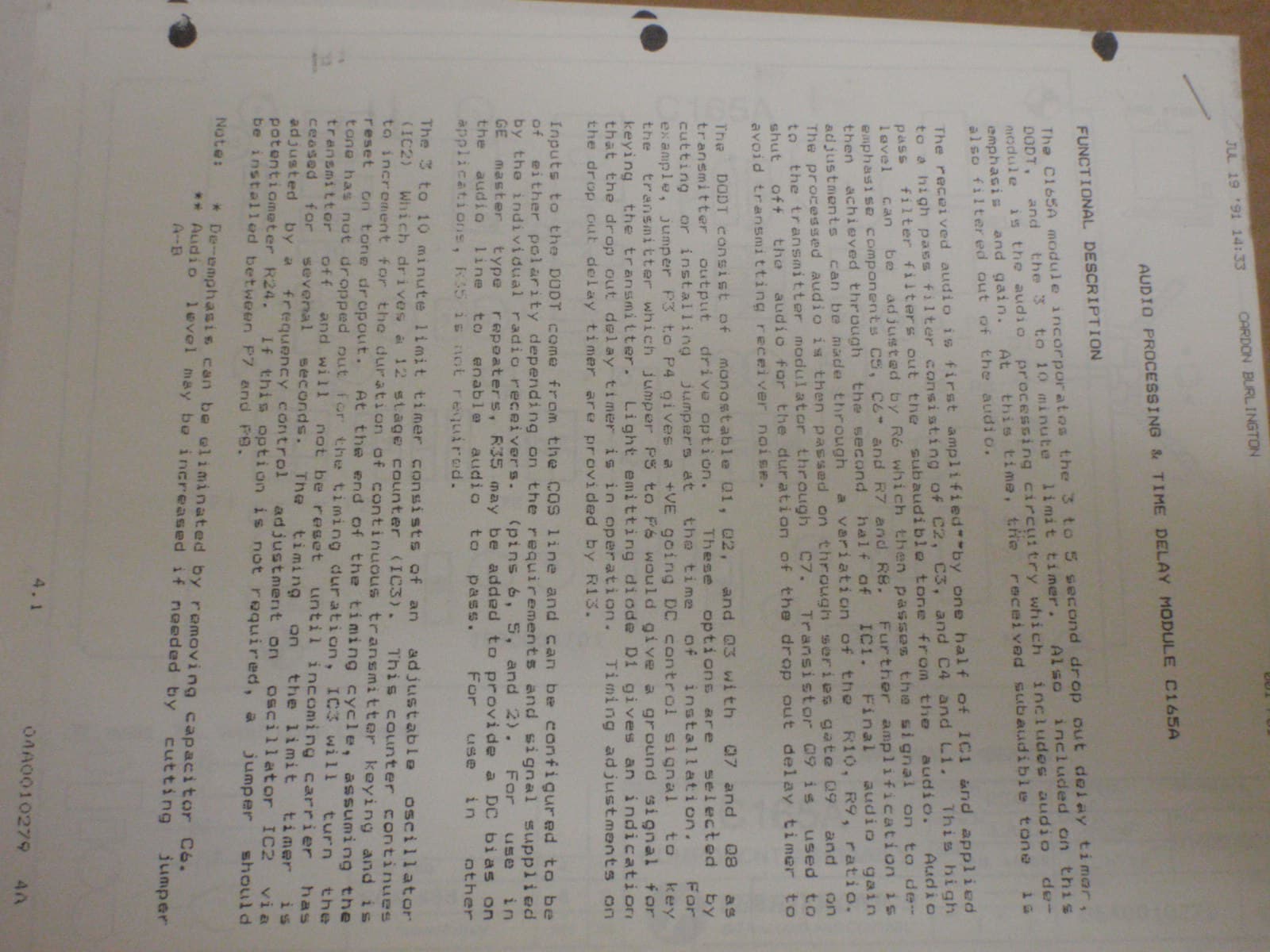 Repeater Controller Board