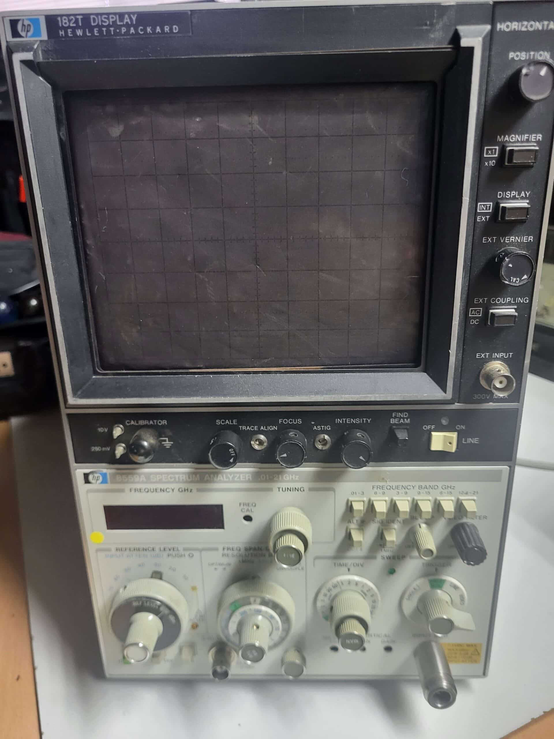 HP8559A 21GHz Spectrum Analyzer