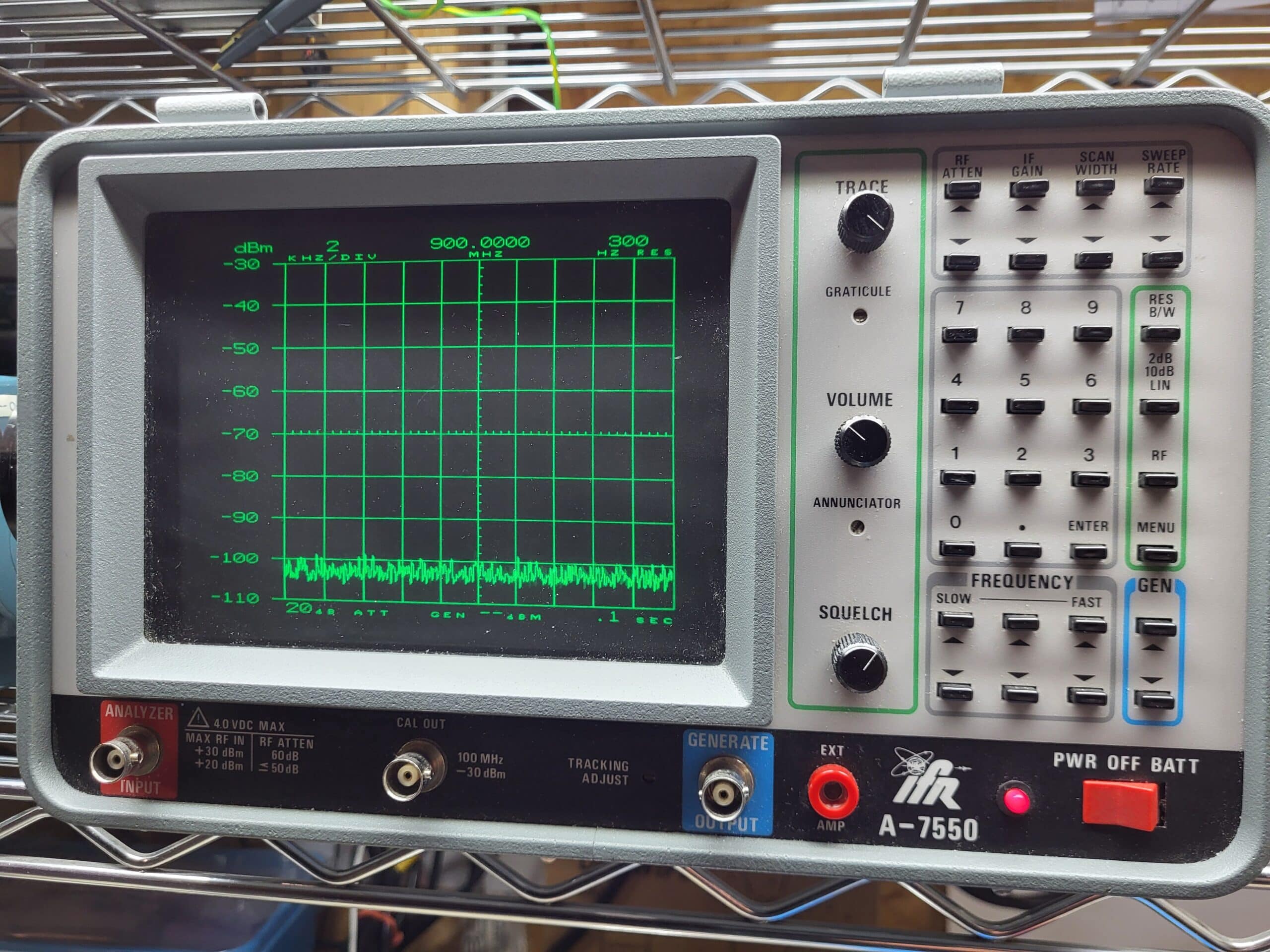 IFR A-7550 Spectrum Analyzer