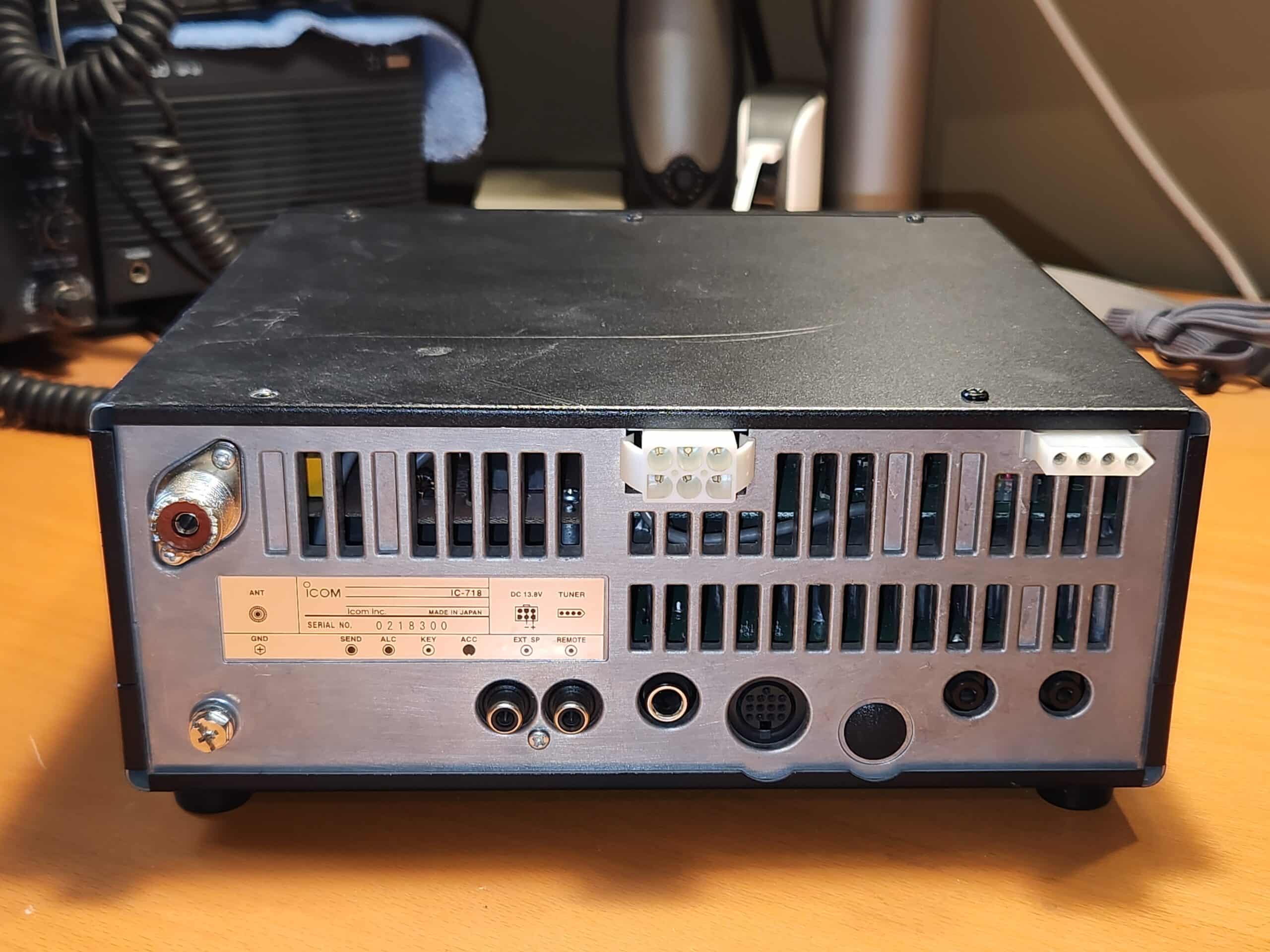 ICOM IC-718 c/w DSP Board