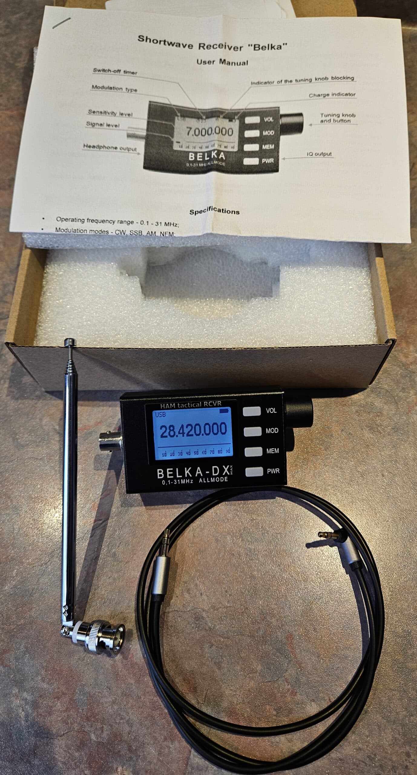 Belka DX shortwave receiver