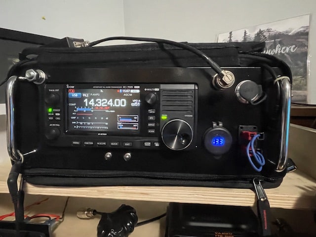 Custom Icom portable enclosure