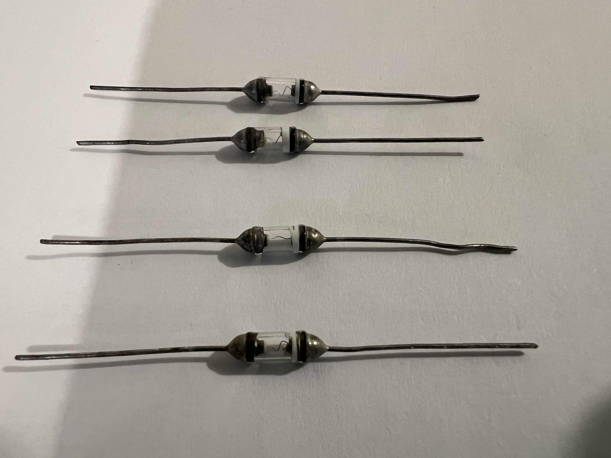 PARTS TO BUILD 4 CRYSTAL RADIOS