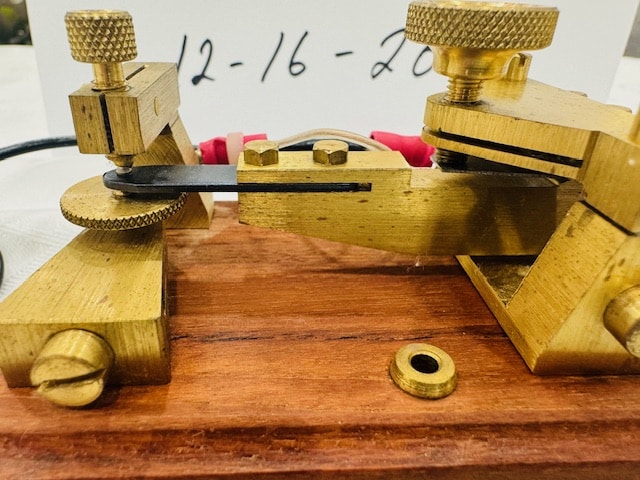 Lennart Pettersson Swedish Pump Morse Key